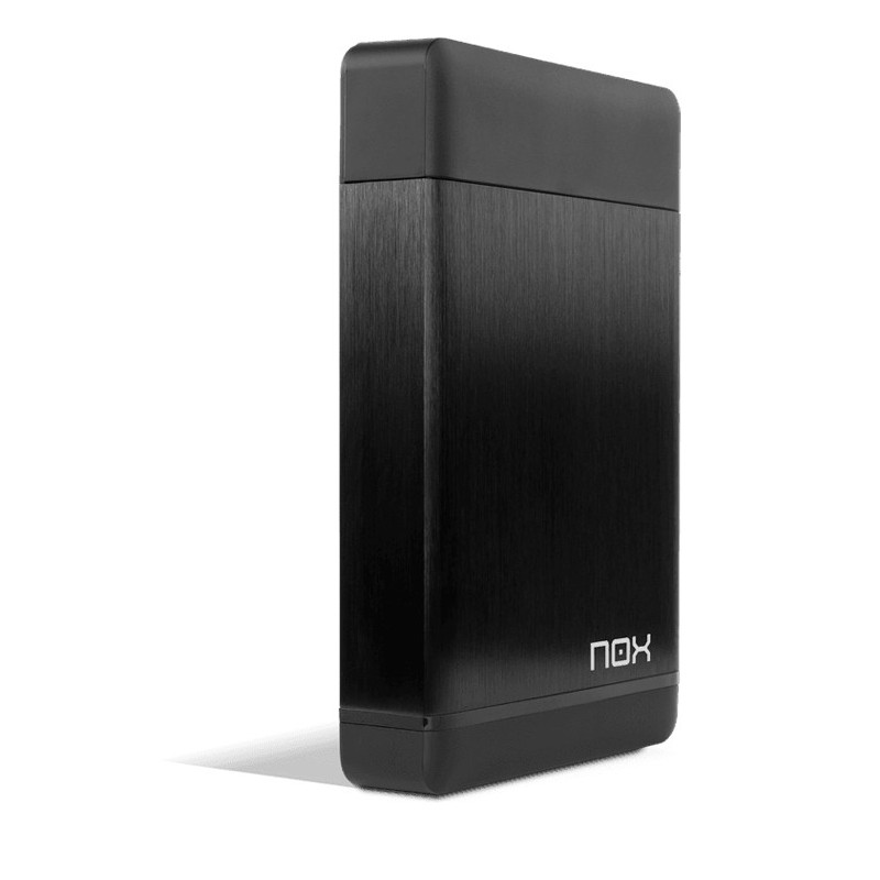 Carcasa De Disco Duro/Ssd Nox Lite 3.5 Negro 3.5"
