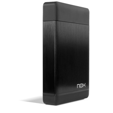 Carcasa De Disco Duro/Ssd Nox Lite 3.5 Negro 3.5"