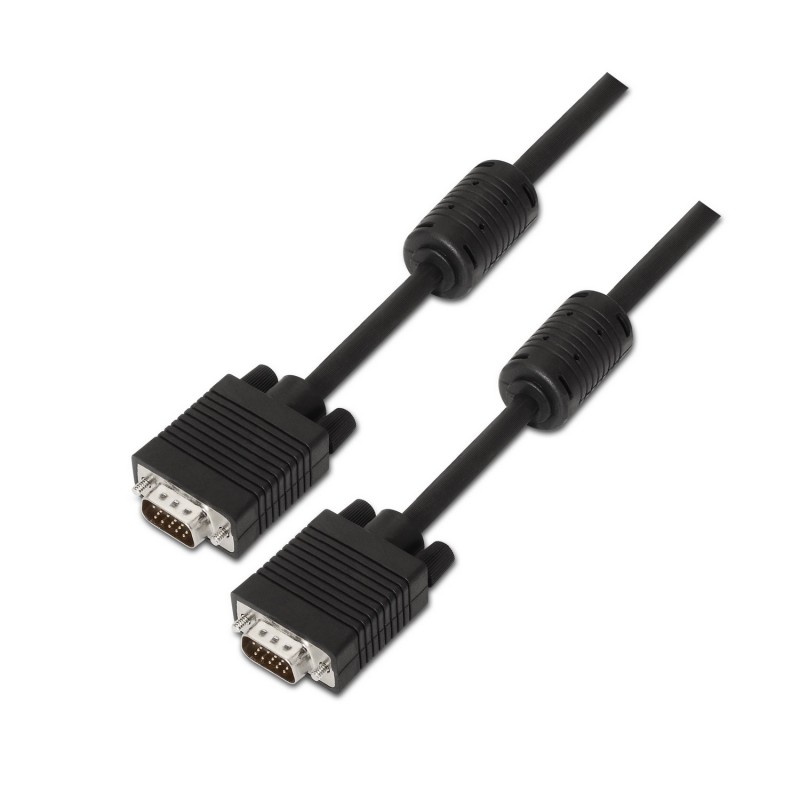 Cable Vga Aisens A113-0077 25 M Vga D-Sub Negro