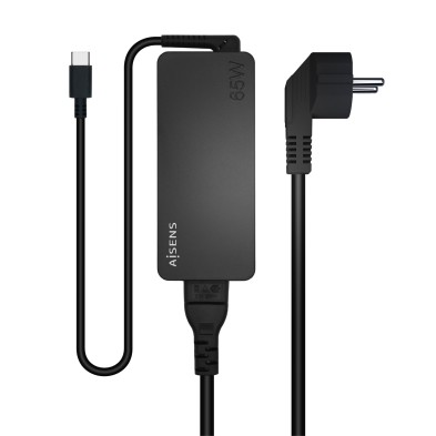 Cargador Aisens 65W Pd3.0 1Xusb-C 1.8M Negro