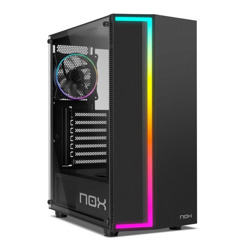 Caja Pc Nox Infinity Gamma Midi Tower Negro