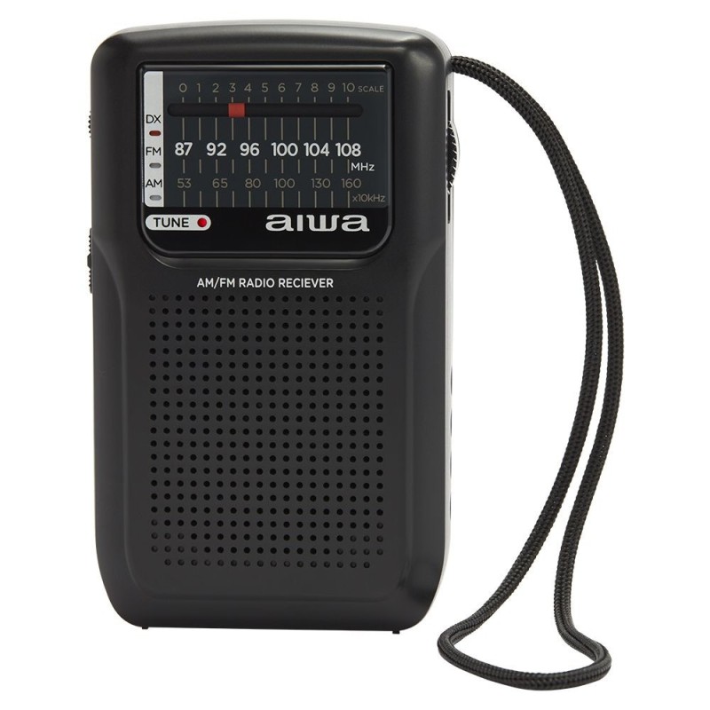 Radio Portátil Aiwa Rs-33 Analógica Negro