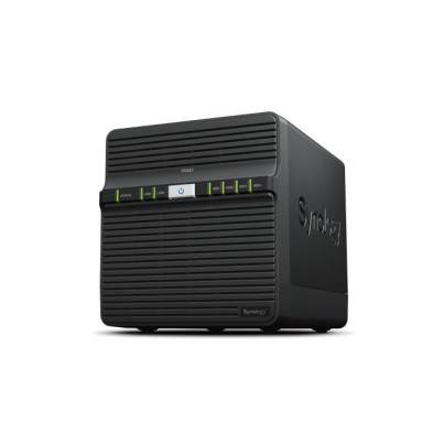 Servidor De Almacenamiento Nas Synology Diskstation Ds423 Realtek Rtd1619B 2 Gb Ddr4 0 Tb Diskstation Manager Negro