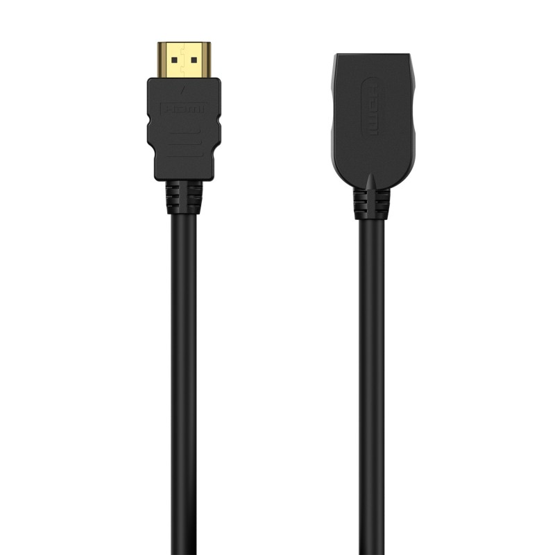 Cable Hdmi Aisens V2.0 Prolongador Premium Alta Velocidad / Hec 4K@60Hz 18Gbps A/M-A/H Negro 5.0M