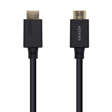 Cable Hdmi Aisens V2.1 Ultra Alta Velocidad / Hec Certificado 8K@60Hz 48Gbps A/M-A/M Negro 1.5M