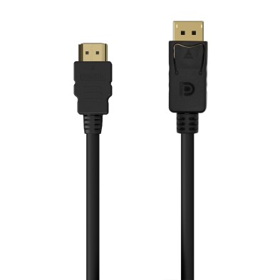 Adaptador De Cable De Vídeo Aisens A125-0551 15 M Displayport Hdmi Tipo A Estándar Negro