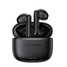 Auriculares Vention Bluetooth Elf E03 Nbhb0 Con Estuche De Carga/ Autonomía 6H/ Negros