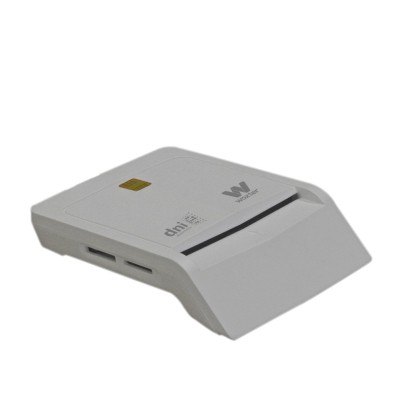 Lector De Tarjeta Inteligente Woxter Pe26-147 Interior Usb 2.0 Blanco Dni Electronico