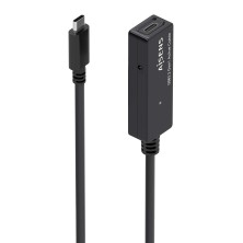 Cable Usb Aisens 3.2 Gen1X1 Prolongador Con Amplificador Usb-C/M-Usb-C/H Negro 5.0M