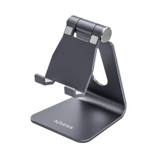 Soporte Para Movil / Tablet Aisens De Sobremesa Tamaño M Ajustable 1 Pivote Gris