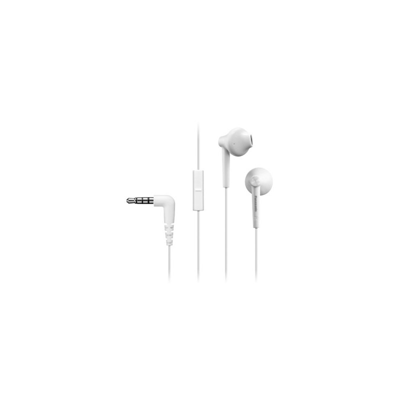 Auriculares Panasonic Rp-Tcm55E Alámbrico Dentro De Oído Llamadas/Música Blanco