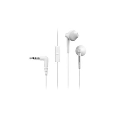 Auriculares Panasonic Rp-Tcm55E Alámbrico Dentro De Oído Llamadas/Música Blanco