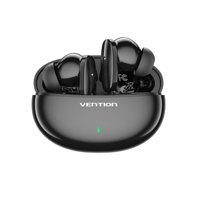 Auriculares Vention Bluetooth Nbfb0 Con Estuche De Carga/ Autonomía 7H/ Negros