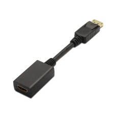 Adaptador De Cable De Vídeo Aisens A125-0134 015 M Displayport Hdmi Negro