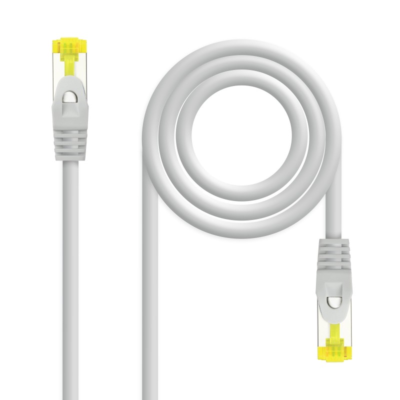 Cable De Red Nanocable Latiguillo Rj45 Lszh Cat.6A Sftp Awg26 Gris 7.0 M