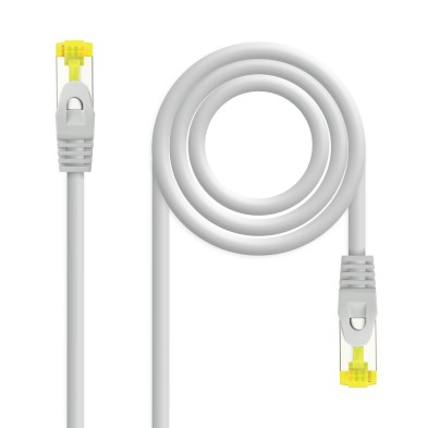 Cable De Red Nanocable Latiguillo Rj45 Lszh Cat.6A Sftp Awg26 Gris 7.0 M