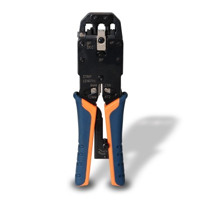 Crimpadora Aisens A142-0311 Herramienta Para Prensar Negro Azul Naranja