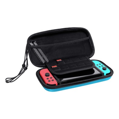 Funda Protectora Trust Gxt 1248S Rígida Nintendo Switch Negro Azul Rojo