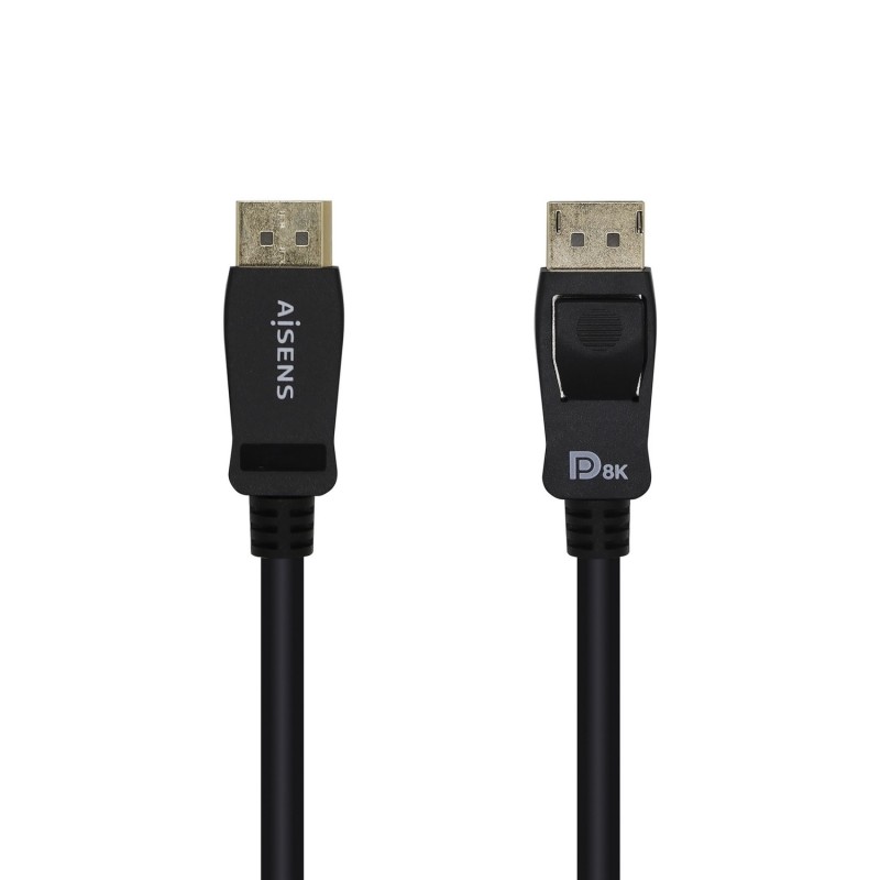 Cable Displayport Aisens Certificado V1.4 8K@60Hz Dp/M-Dp/M Negro 3.0M