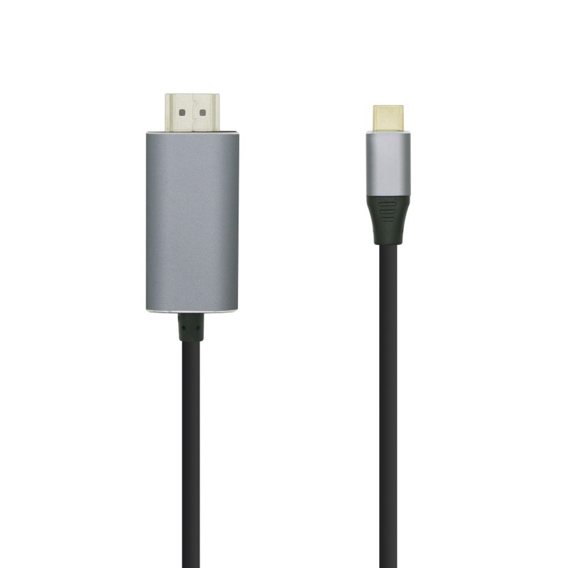 Cable Conversor Aisens Usb-C A Hdmi 4K@60Hz Usb-C/M-Hdmi/M Negro 0.8M