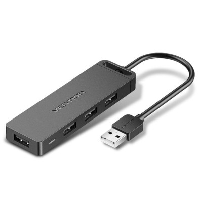 Hub Vention Usb 3.0 Con Tarjeta De Sonido Chibb/ 3Xusb/ 1Xmicrousb Pd