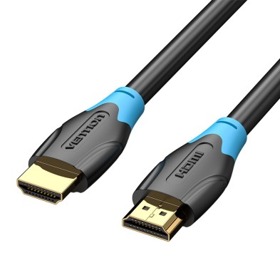 Cable Vention Hdmi 2.0 4K Aacbk/ Hdmi Macho - Hdmi Macho/ 8M/ Negro