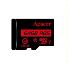 Tarjeta De Memoria Apacer Microsdxc Uhs-I U1 Class10 64 Gb Clase 10