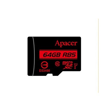 Tarjeta De Memoria Apacer Microsdxc Uhs-I U1 Class10 64 Gb Clase 10