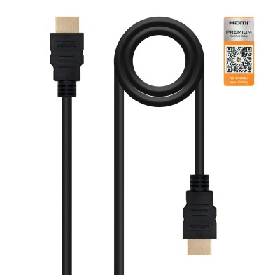 Cable Nanocable Hdmi V2.0 3M Cable Hdmi Hdmi Tipo A Estándar Negro