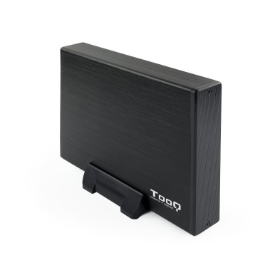 Caja Externa Para Disco Duro Tooq Hdd 35" Sata A Usb 2.0/3.0 Negra