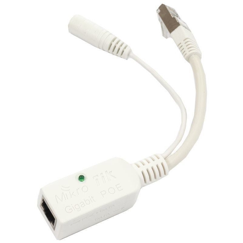 Adaptador E Inyector De Poe Mikrotik Rbgpoe Gigabit Ethernet 48 V