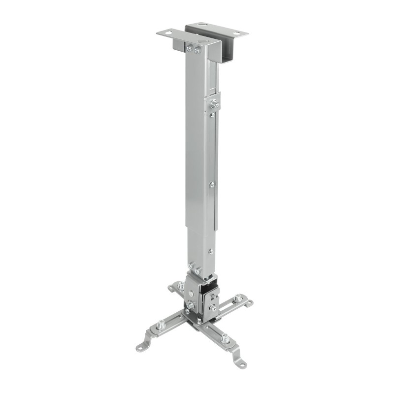 Soporte Para Proyector Tooq Universal Inclinable De Techo  Plata