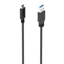 Cable Usb Aisens 3.1 Gen2 10Gbps 3A Tipo Usb-C/M-A/M Negro 2.0M