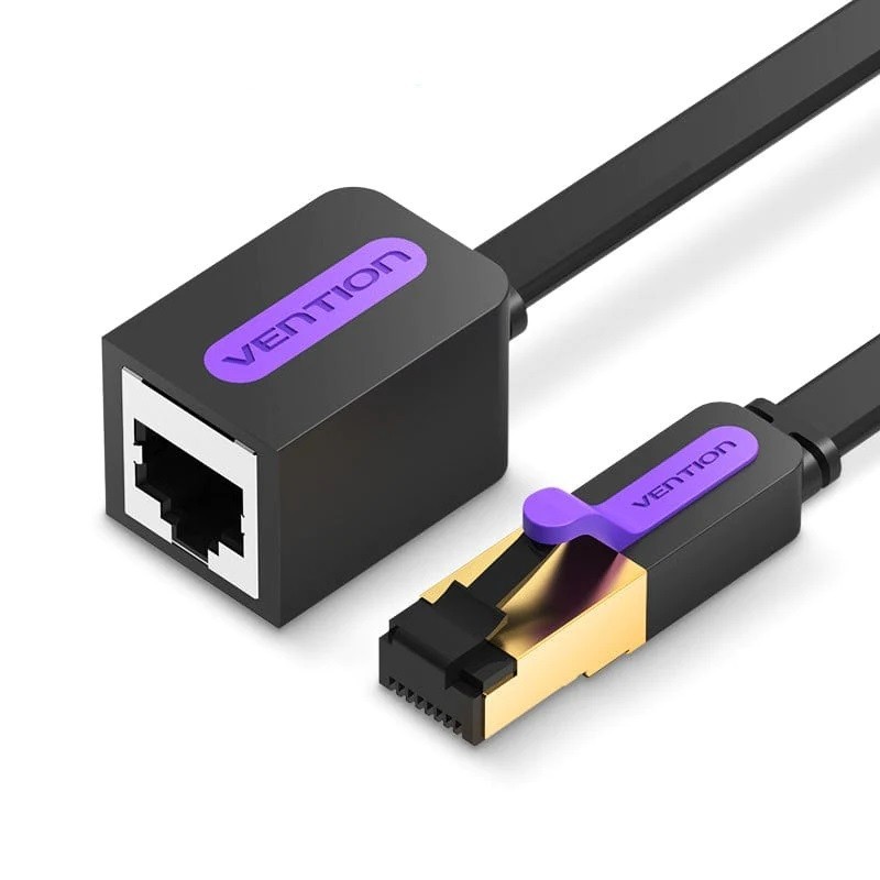 Cable Vention Alargador De Red Rj45 Utp Icbbl Cat.7/ 10M/ Negro
