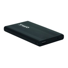 Caja Externa Para Disco Duro Tooq Hdd 2.5" Sata A Usb 2.0 Negra