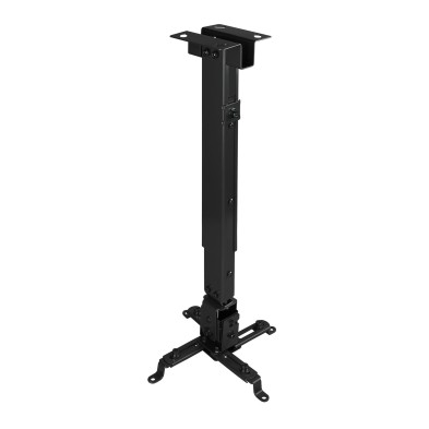 Soporte Para Proyector Tooq Universal Inclinable De Techo Negro