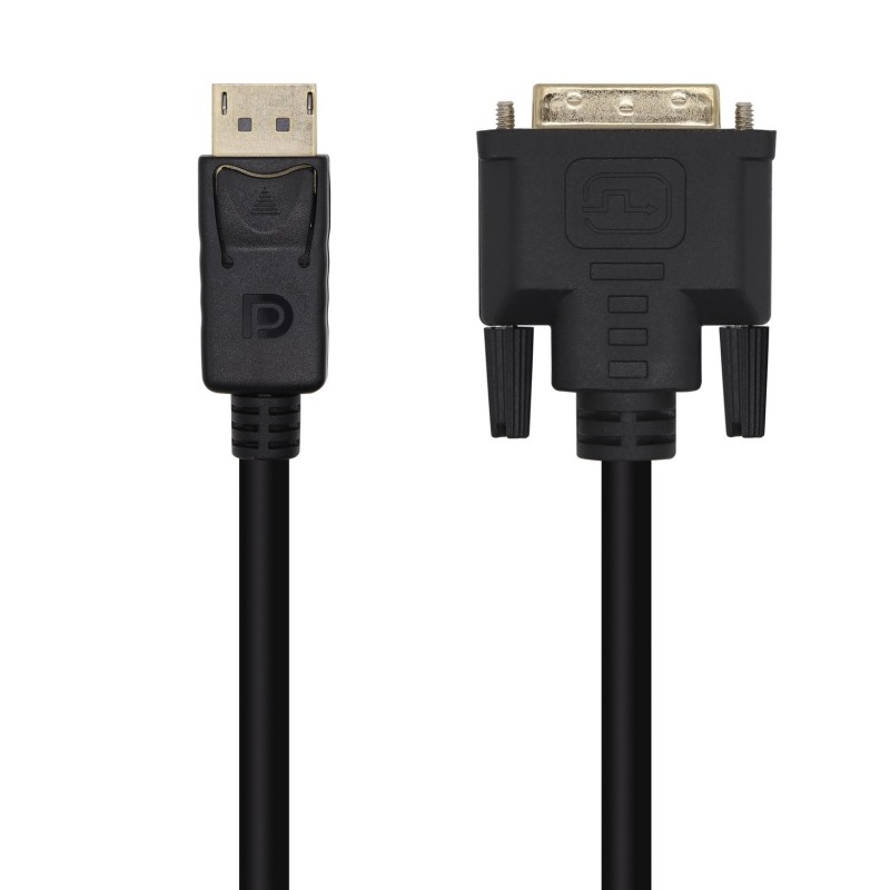 Cable Conversor Aisens Displayport A Dvi Dp/M-Dvi/M Negro 3.0M