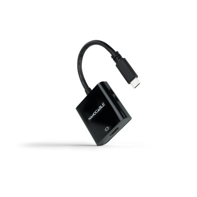 Conversor Nanocable Usb-C A Hdmi 4K Usb-C/M-Hdmi/H Negro 15 Cm