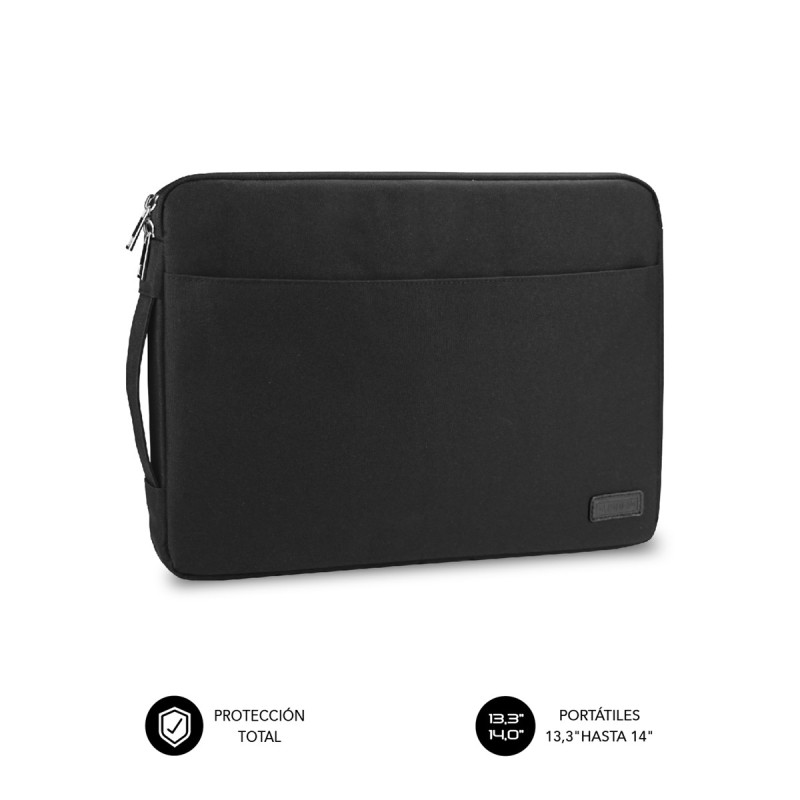 Funda Para Portatil Subblim Urban Laptop Sleeve 133-14" Black