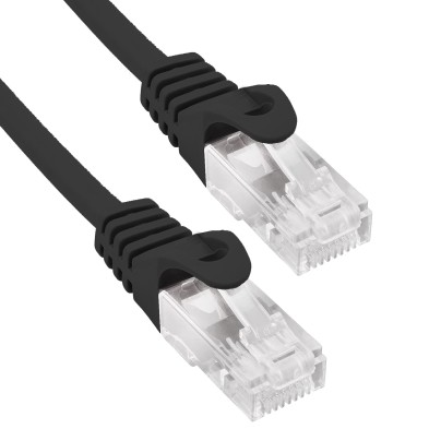 Cable De Red Phasak Cat.6 Utp Solido Cca Cat.6 Utp Negro 20M