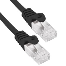 Cable De Red Phasak Cat.6 Utp Solido Cca Cat.6 Utp Negro 25M
