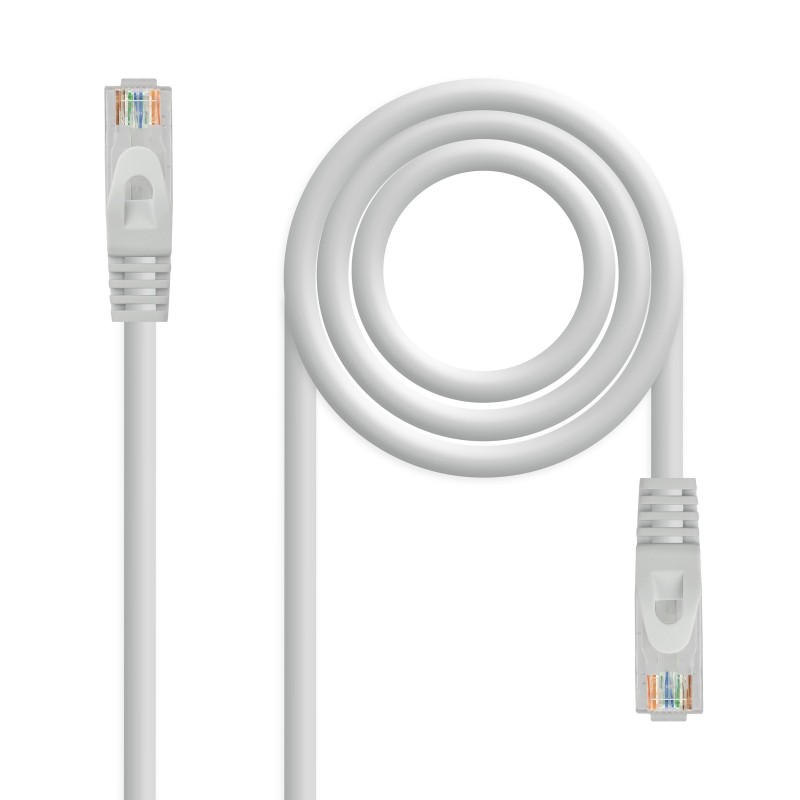 Cable De Red Nanocable 10.20.1815 Gris 15 M Cat6A U/Utp Utp