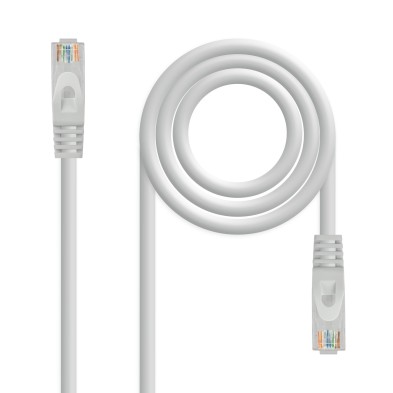 Cable De Red Nanocable 10.20.1815 Gris 15 M Cat6A U/Utp Utp