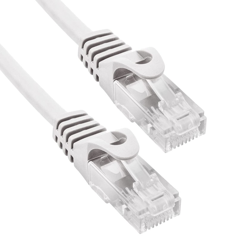 Cable De Red Phasak Cat.6 Utp Solido Cca Cat.6 Utp Gris 25M