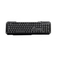 Teclado 3Go Kbdrileusb2 Universal Usb Qwerty Español Negro