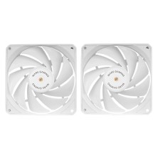 Ventilador Pc Mars Gaming Mf-Nclx2W 12 Cm Blanco 2 PiezaS