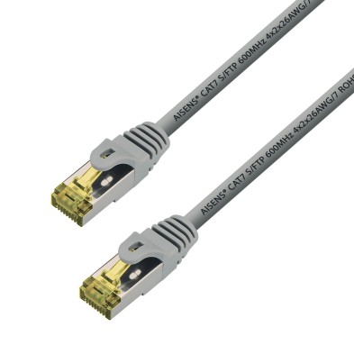 Cable De Red Aisens A146-0338 Gris 10 M Cat7 S/Ftp S-Stp