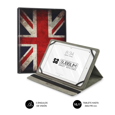 Funda Tablet Subblim Universal Trendy Case England 10.1"