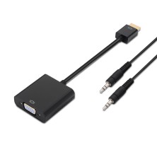 Adaptador De Cable De Vídeo Aisens A122-0126 01 M Negro