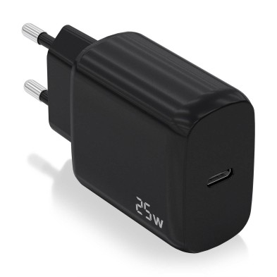 Cargador Aisens Usb-C Pd3.0 1 Puerto 1Xusb-C 25W Negro